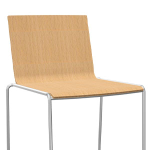 426 Formholzschale eckig und hoch